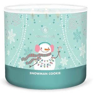 🎅 GC Snowman Cookie 3-Wick Candle NEW